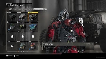 Infinite Warfare: Synaptic Thresher Combat Rig Head