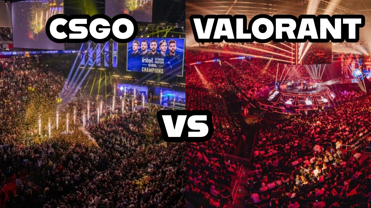 VALORANT CROWDS VS CSGO CROWDS! (UNBIASED 2024 EDITION) - YouTube