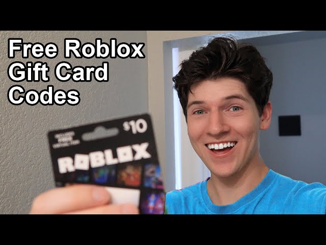 Roblox Gift Card Codes 2023 (May Free & Unused Code) in 2023