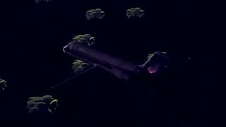 Alitalia flight 404 - crash animation 
