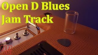 Open D Blues Jam Track - Ideal For Slide