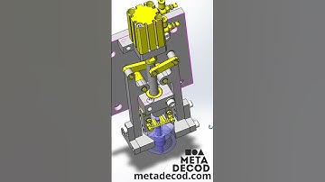 Custom mechanical arm design for holding two workpieces