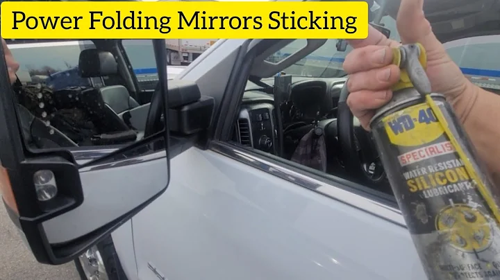 Power Folding Mirrors Sticking