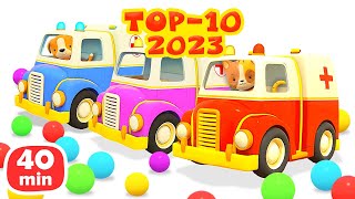 Zeichentrick für Kinder - Die Helfer Autos - Top-10 2023.