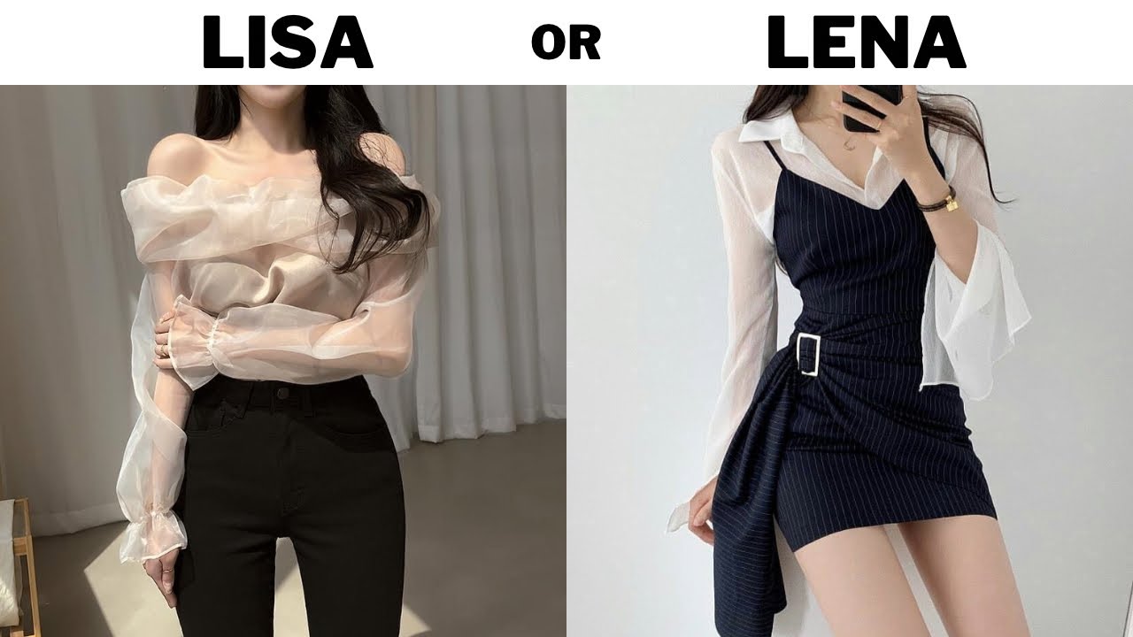 LISA OR LENA 💖✨ [clothes] 👗 which one do you like? #7