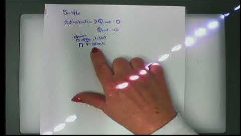 Chapter 5 Video 3  Last video for chapter 5 Thermodynamics