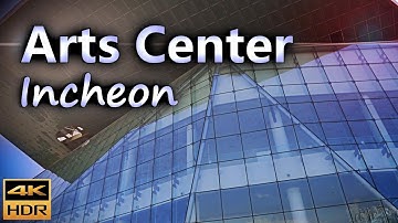 Arts Center Incheon 아트센터인천 a modern cultural center in Songdo / Incheon, Republic of Korea / 4K HDR