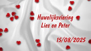 Huwelijksviering Lies En Peter Vanuit De Sint-Jan De Doperkerk Te Beveren-Leie