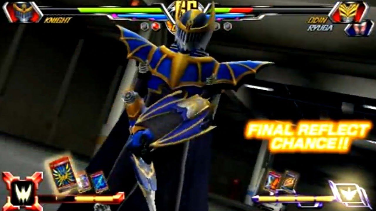kamen rider super climax heroes wii knight survive vs ryuga odin