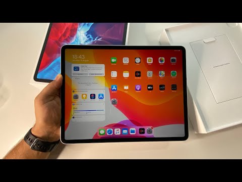 Unboxing Apple iPad Pro 12 9   2020  256GB Silver