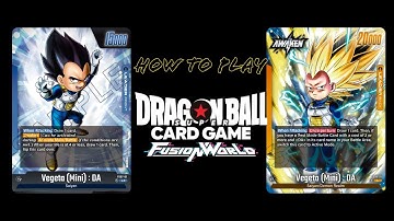 HOW TO PLAY |Dragon Ball Super Card Game Fusion world| 🐉⭐️