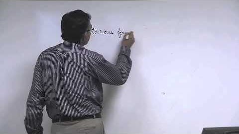 Mod-01 Lec-18 Stokes Drag on a Sphere (Contd.) and Introduction to Lubrication Theory