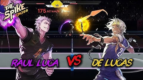 Raul Luca VS Lucas, Battle Of Full Power Full Potential Spiker - The Spike Volleyball Cross