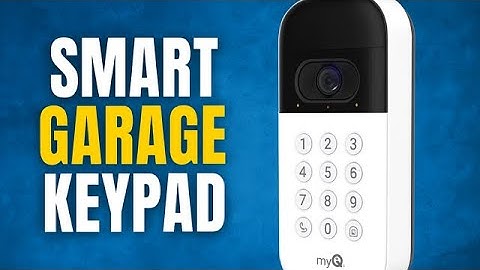 myQ Smart Garage Door Keypad Review | Best Video Garage Keypad for 2025