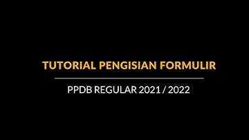 Tutorial Registrasi PPDB Regular MTsN 2 Kota Kediri 2021