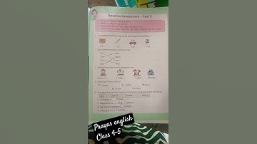 basline assessment part 2 / prayas english / class 4-5