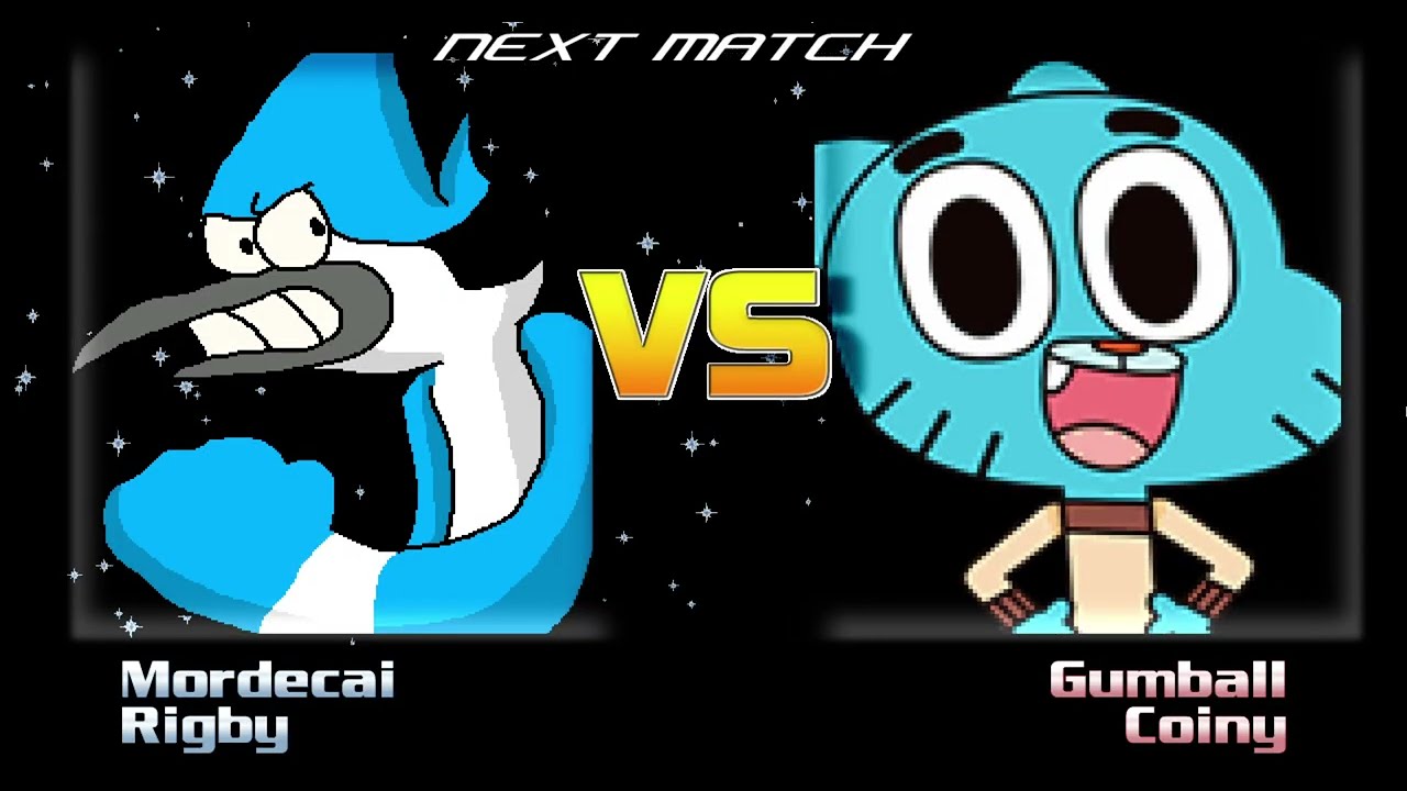 Mugen Request - Mordecai & Rigby VS Gumball & Coiny