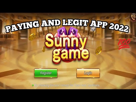 SUNNY GAME | PAYING AND LEGIT APP 2022