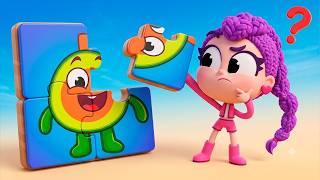 Toys Body Puzzle 🧸🎉 | Let’s Match the Pieces! | Kids' Songs and Nursery Rhymes | Pit & Penny Land