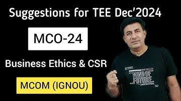 MCO-24 | SUGGESTIONS FOR TEE DEC