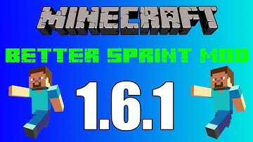 How to Install Better Sprint Mod [1.6.1] SIMPLE!!