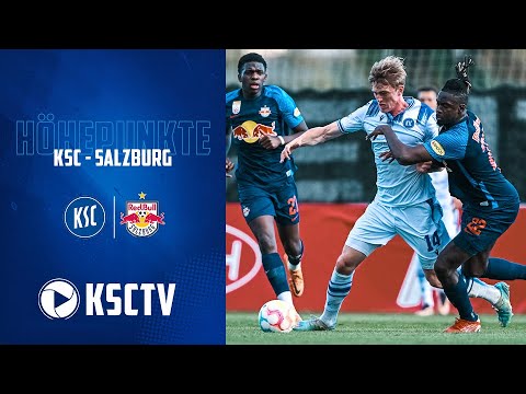 Testspielhöhepunkte: KSC - RB Salzburg