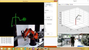 Real Time Kinect Based Robotic Arm Manipulation with five degree of freedom