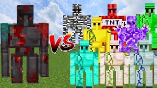 Netherite Golem vs All Golems | Minecraft Mob Battle