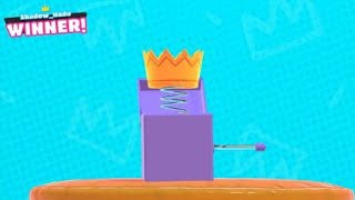 Fall Guys Jack in the Box Celebration for Level 40 in Season 1
