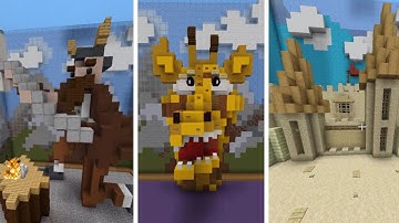 CRAZY Solo Build Battle!!! (Hypixel Build Battle)