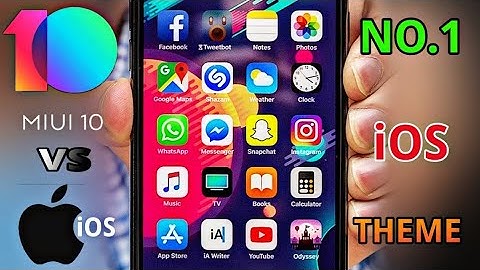 The Best iOS theme for MIUI 10 | Unlocked iOS Features on Android