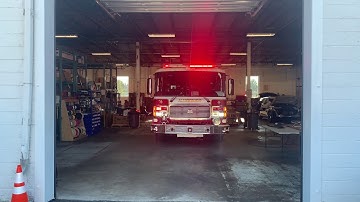 American LaFrance Engine gets Code 3 21TR lightbar upgrade