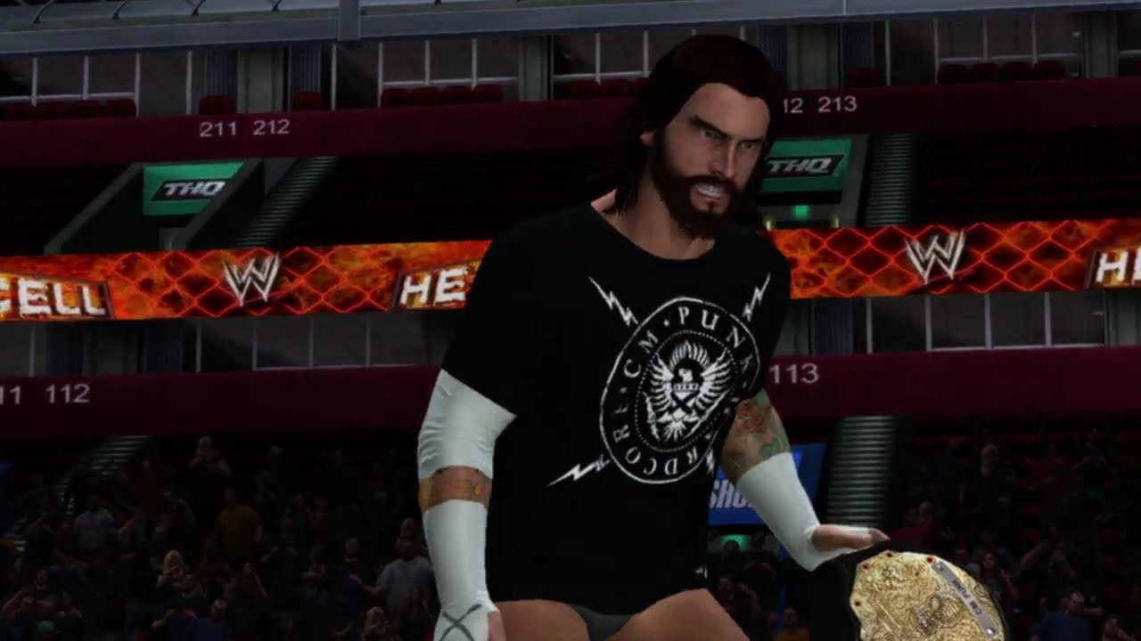 WWE Hell in A Cell 2009: CM Punk против The Undertaker (SmackDown vs RAW 2011)