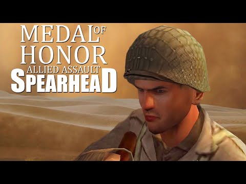 ИГРОФИЛЬМ - Medal of Honor: Allied Assault-Spearhead I Полное прохождение без комментариев.