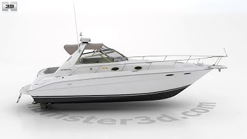 Sea Ray 330 Sundancer Boat 3D model by 3DModels.org
