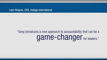 Accountability: The Key to Driving a High-Performance Culture - Greg Bustin