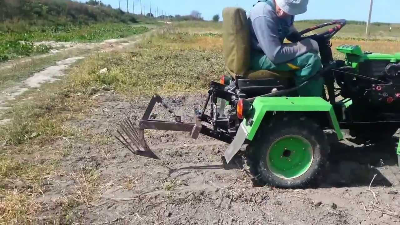 саморобні міні трактори 
