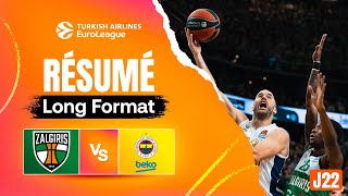 Coup de chaud pour Wilbekin ! - Zalgiris Kaunas vs Fenerbahçe - Résumé - EuroLeague J22