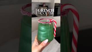 Grinch mocktail (non alcoholic) 💚 | Christmas mocktails
