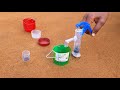 How to make hand water pump at home | Science project