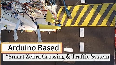 Accident Prevention Project Using Arduino|| Smart Zebra Crossing & Street Lighting|| IOT Projects||