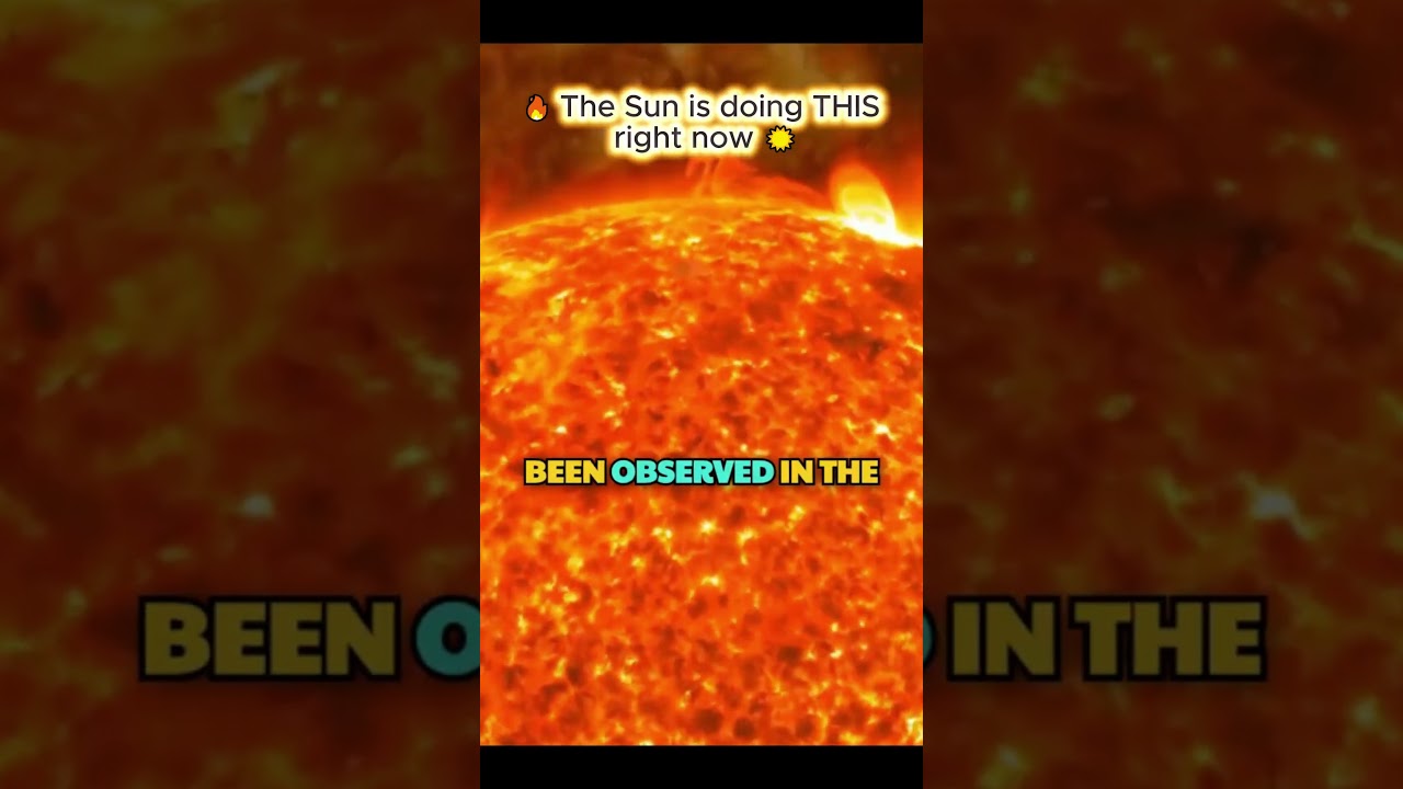 The Sun Is Twisting — And Scientists Finally Filmed It! 🌪️☀️