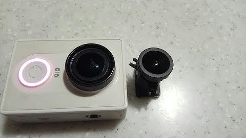Xiaomi YI action cam lens replacement