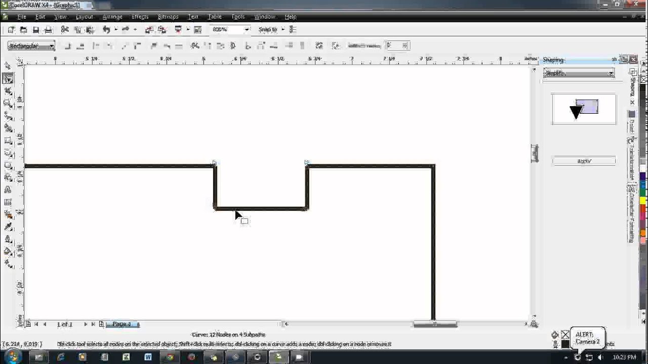 Tutorial Cara Memotong Garis Coreldraw YouTube