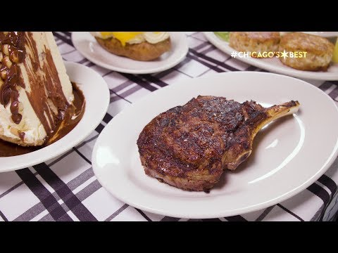 Video: Chicago Steakhouse Burgers Her Isırmaya Değer