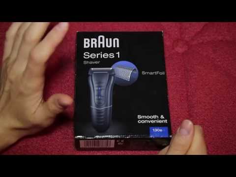 Braun 130 Series 1 - огляд бритви для чоловіків / unboxing man shaver Braun