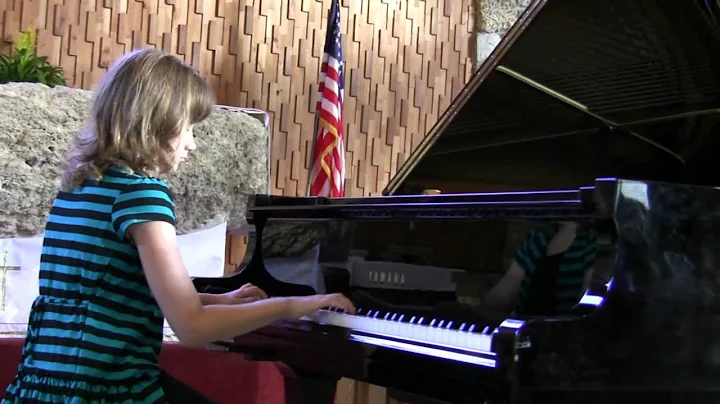 Pachelbel Canon played by Jenna - arrangement Nanc...