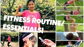 Fitness Routine+Essentials(Collab with Amaya )