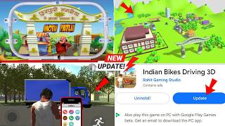 Indian Bike Driving 3D New Update | Motu Patlu City + Bugatti Cheat Code Indian Bikes Driving 3d screenshot 5
