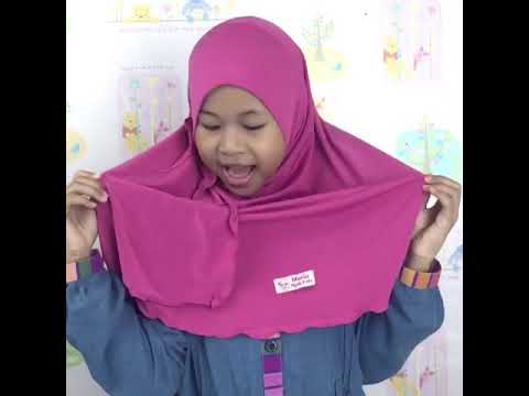  Jilbab  anak Monia hijab  kids YouTube